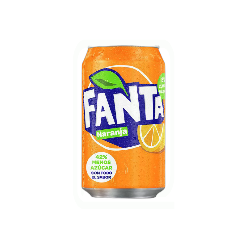 REFRESCO NARANJA LATA 330 ML