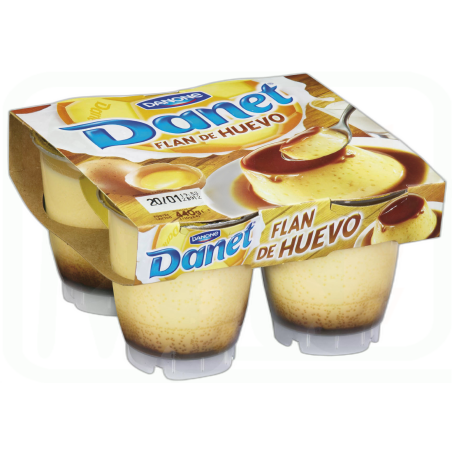 FLAN HUEVO PACK-4 X100 GR