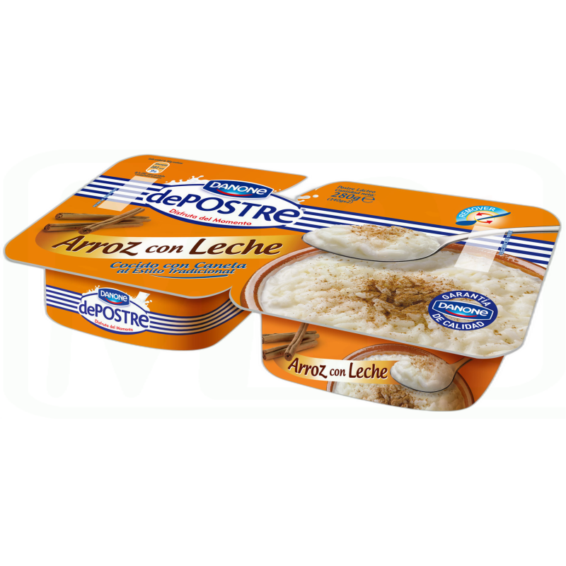 DEPOSTRE ARROZ CON LECHE PACK-2 X130 GR