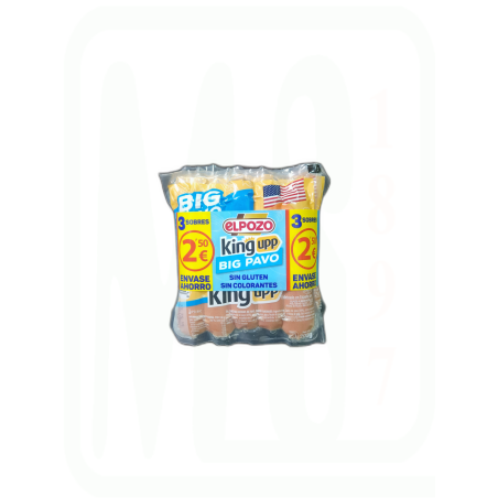SALCHICHAS BIG PAVO PACK-3 X 200 GR