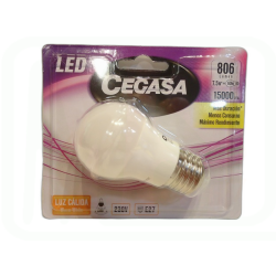 LAMPARA LED E-27 8W  CALIDA 