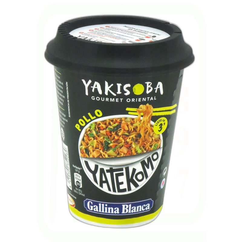 YATEKOMO YAKISOBA POLLO VASO 93 GR