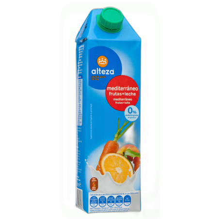 FRUTA + LECHE MEDITERRANEO BRIK 1 LT