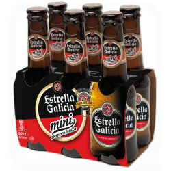 CERVEZA MINI PACK-6 X 200 ML