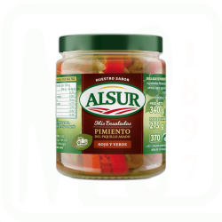 ENSALADA PIMIENTOS ROJOS VERDES TARRO 275 GR