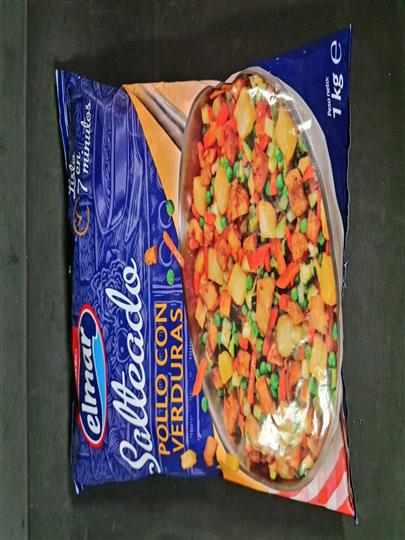 SALTEADO POLLO CON VERDURAS 1KG