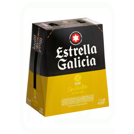 CERVEZA SIN GLUTEN PACK-6 X 250 ML