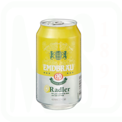CERVEZA RADLER LATA 330 ML