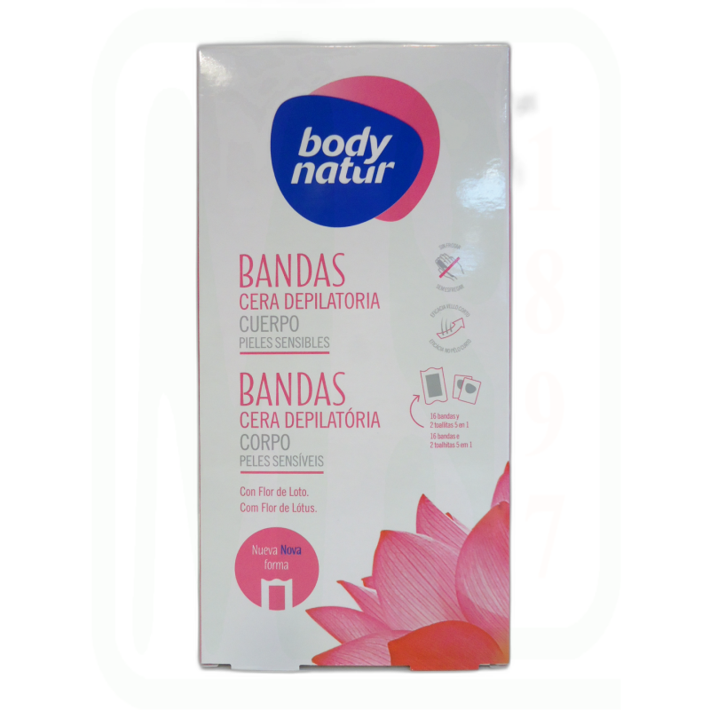 DEPILATORIO BANDAS CORPORAL 16/U