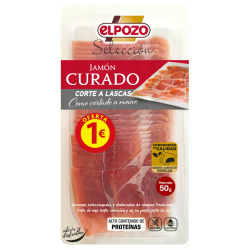 JAMON CURADO BODEGA 5 LONCHAS 45 GR