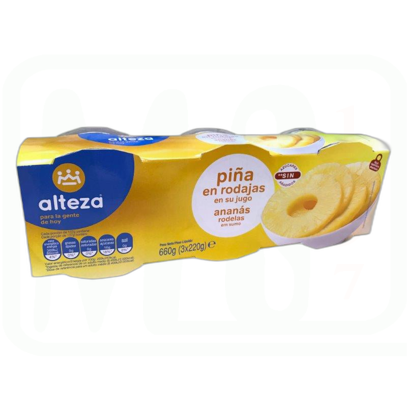 PIÑA JUGO PACK-3 X 140 GR