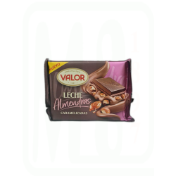 CHOCOLATE LECHE ALMENDRA CARAMEL 150 GRAMOS 