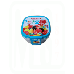 FIAMBRERA CUADRADA 0.6 LITROS PACK-2