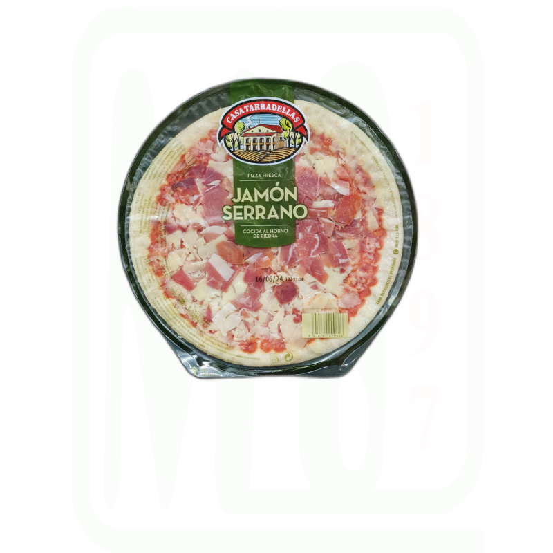 PIZZA JAMON SERRANO 390 GR 