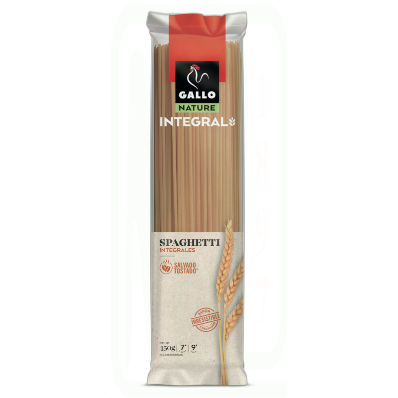 PASTA SPAGHETTI INTEGRAL 500 GR 