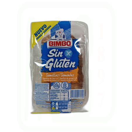 PAN SEMILLAS SIN GLUTEN 375 GR