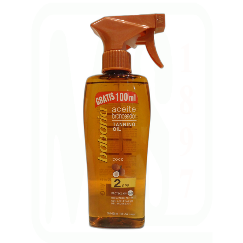 BRONCEADOR ACEITE COCO 300ML PISTOLA