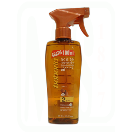 BRONCEADOR ACEITE COCO 300ML PISTOLA