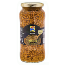 LENTEJAS COCIDAS TARRO 400 GR