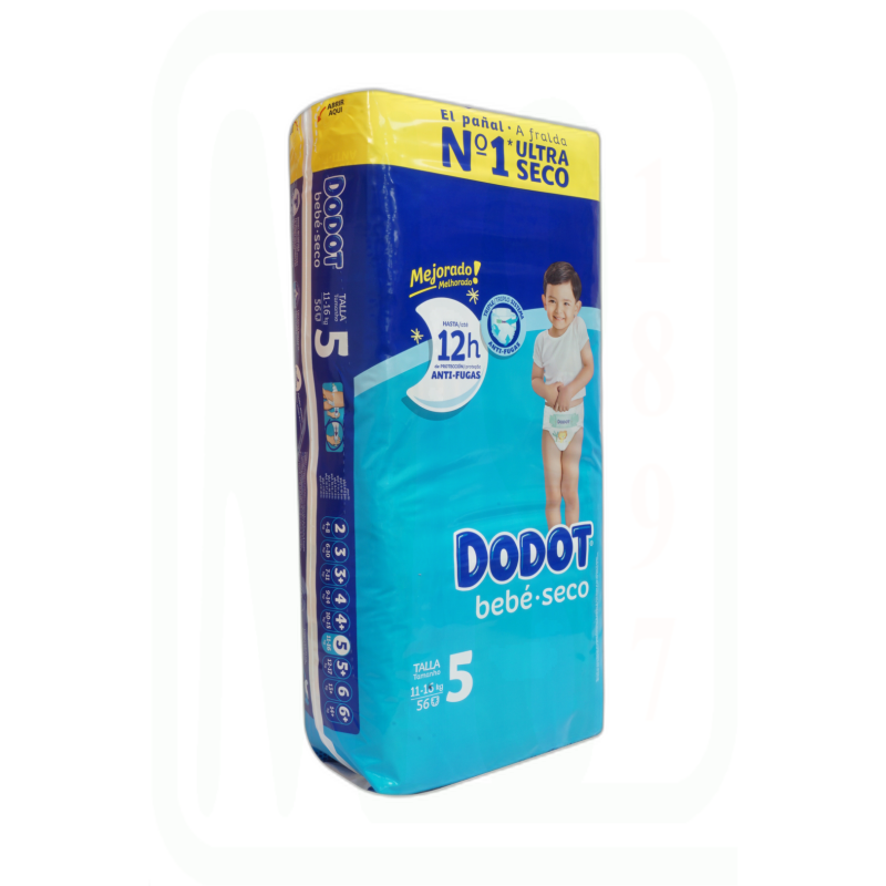 PAÑAL TALLA 5 12/17 KG PACK-56 UNIDADES