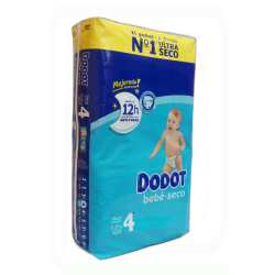 PAÑAL TALLA 4  DE 10 A15 KG PACK-62 UNIDADES