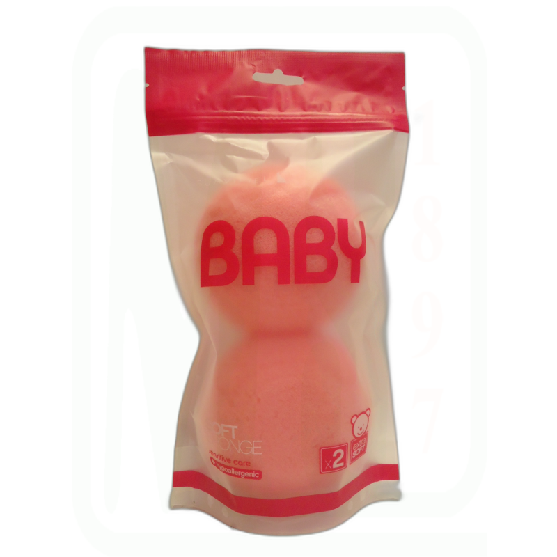 ESPONJA BEBE 2 UNIDADES