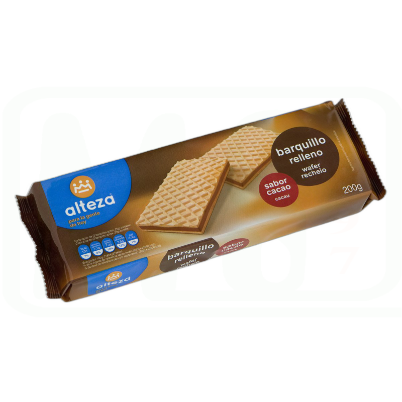 GALLETAS BARQUILLO CHOCO 200 GR