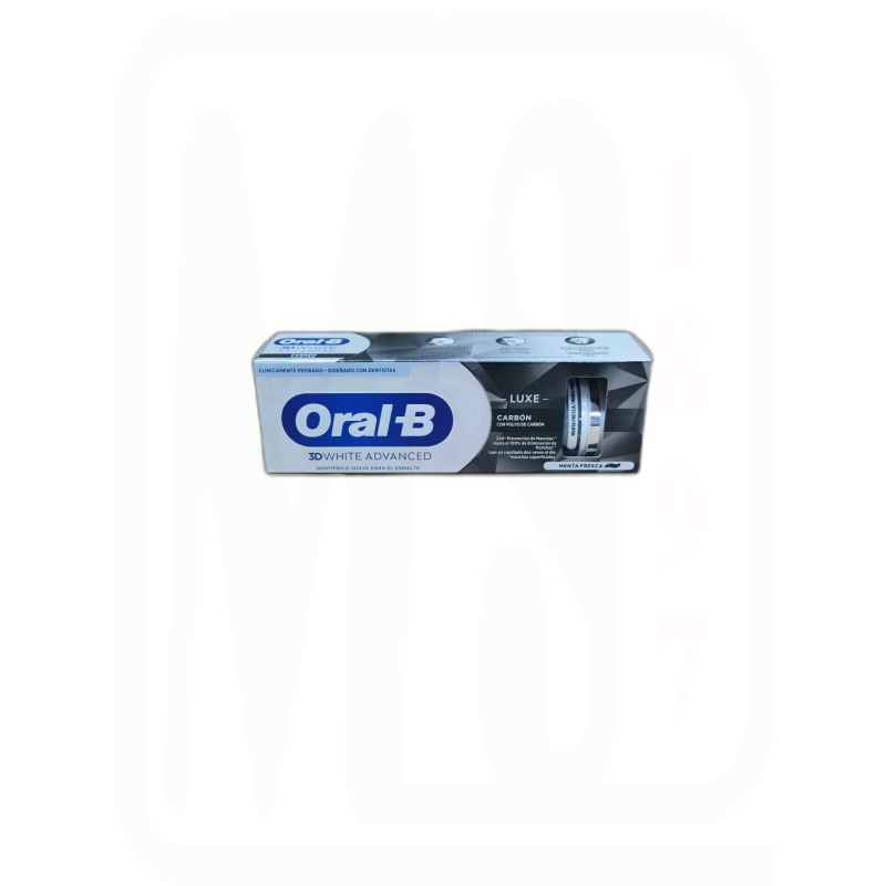 DENTIFRICO 3D WHITE LUXE CARBON 75 ML