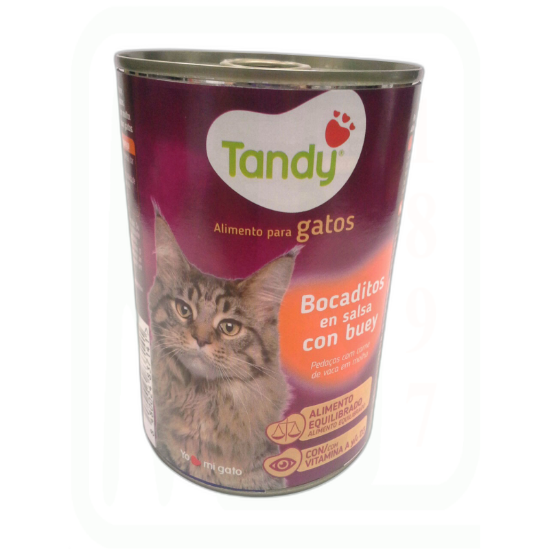 COMIDA GATOS BOCADITOS-BUEY 415 GR